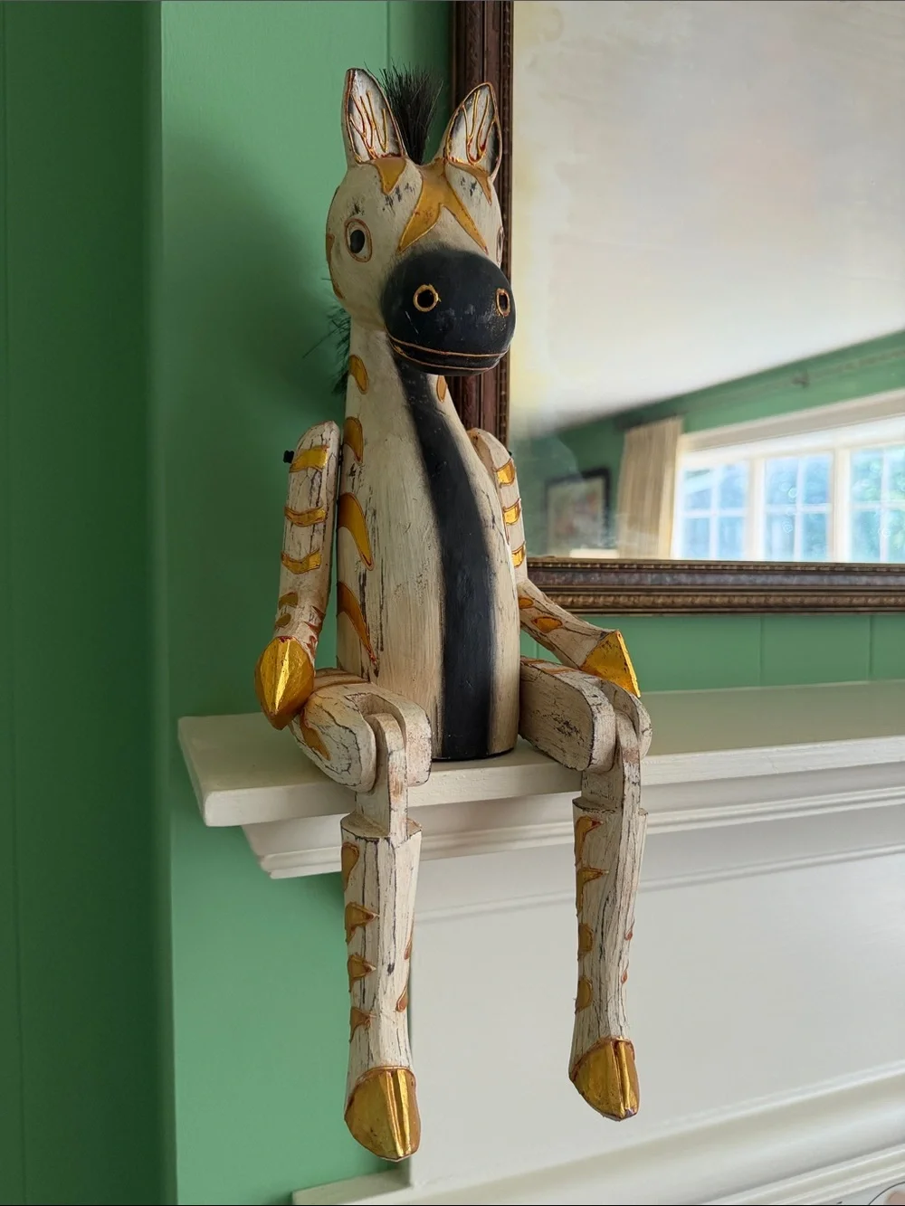 Decorative Wooden Zebra Pier 1